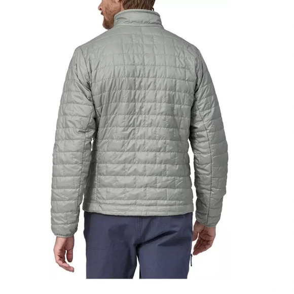 Patagonia Men’s XXL Nano Puff Jacket Sleet Green Grey NWT Puffer Puffy - Picture 8 of 11